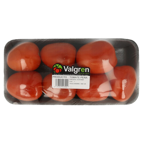 Alcampo Tomate Pera Bandeja De 800 G