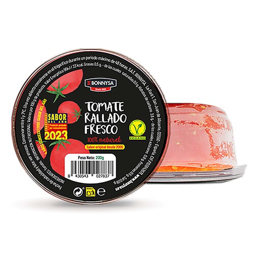 Alcampo Tomate rallado BONNYSA 200 gr