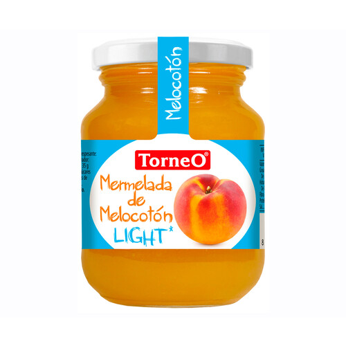 Alcampo TORNEO Mermelada de melocotón light 310 gr