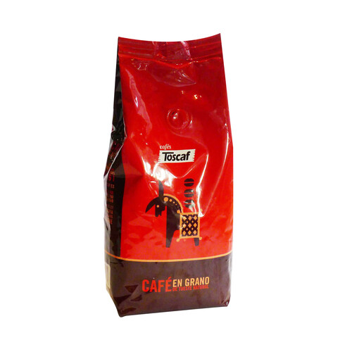 Alcampo TOSCAF Café en grano natural 500 gr