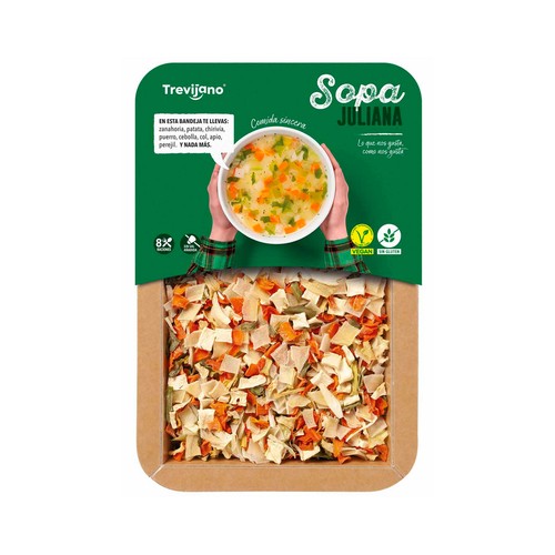 Alcampo TREVIJANO Sopa Juliana deshidratada