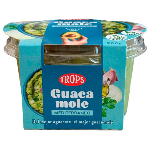 Alcampo TROPS Guacamole Mediterráneo 200 g