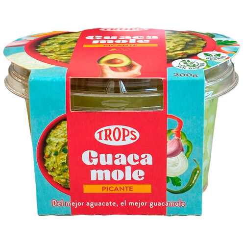 Alcampo TROPS Guacamole Picante 200 g