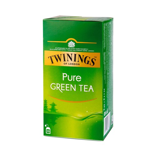 Alcampo TWININGS Té verde 25 uds. 50 g