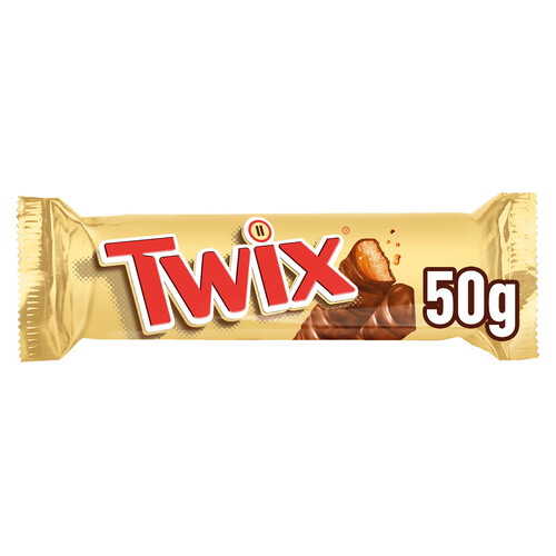 Alcampo TWIX Barrita de chocolate 50 g