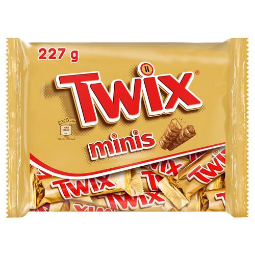 Alcampo TWIX Mini Barritas de chocolate 227 g