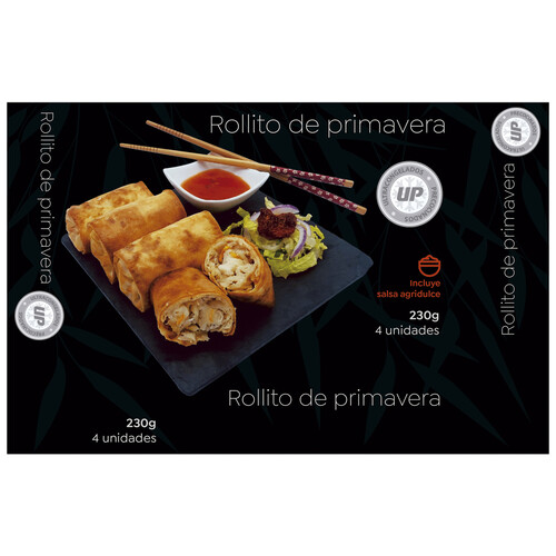Alcampo UP Rollitos de primavera congelados 230 g
