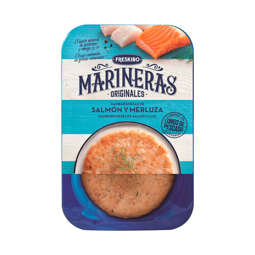 Alcampo v Hamburguesas de salmón y merluza