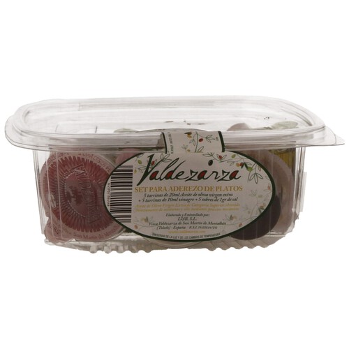 Alcampo VALDEZARZA Set aderezo platos set de 15 ud