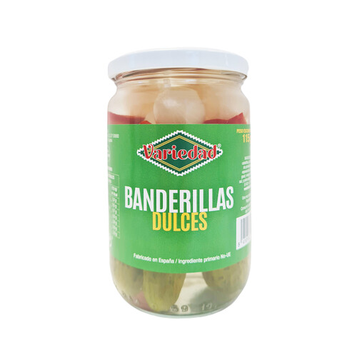 Alcampo VARIEDAD Banderillas dulces 115 g