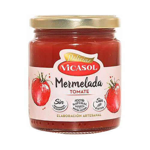 Alcampo VICASOL Mermelada de tomate 250 g