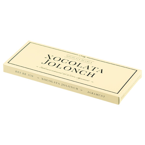 Alcampo VICENS Jolonch Chocolate blanco 100 g