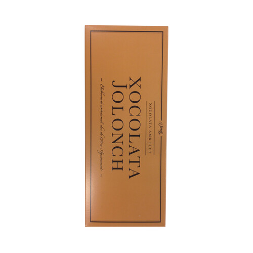 Alcampo VICENS Jolonch Chocolate con leche 100 g