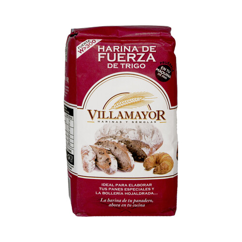 Alcampo VILLAMAYOR Harina de trigo de fuerza 1 kg