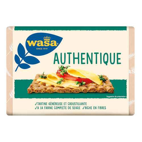 Alcampo WASA Authentique Pan tostado 275g