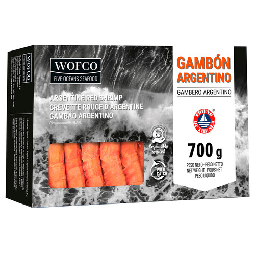 Alcampo WOFCO Langostinos argentinos T2 700 g