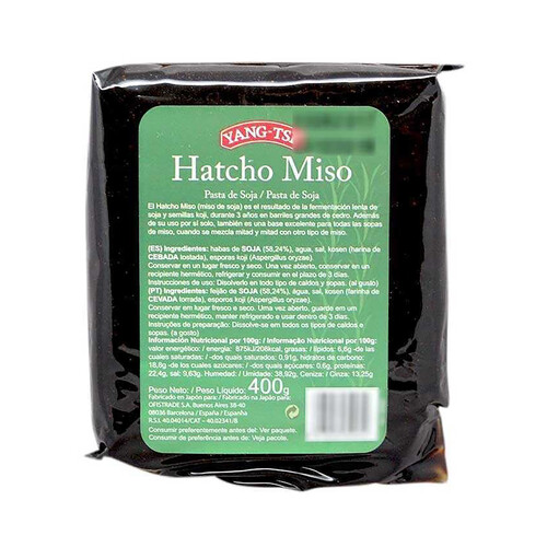 Alcampo YANG-TSE Pasta de soja YANT-TSE 400 g