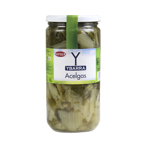 Alcampo YBARRA Acelgas al natural frasco de 425 g