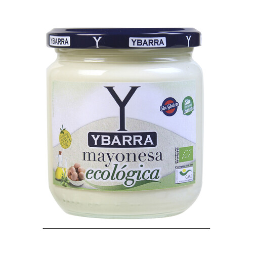 Alcampo YBARRA Mayonesa ecológica frasco 300 ml
