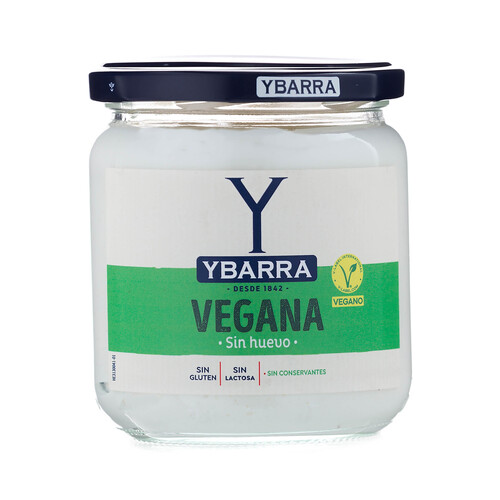 Alcampo YBARRA Salsa vegana sin huevo 300 ml