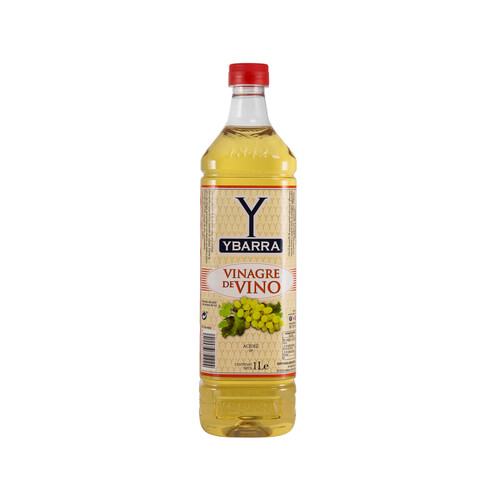 Alcampo YBARRA Vinagre de vino blanco 1 l