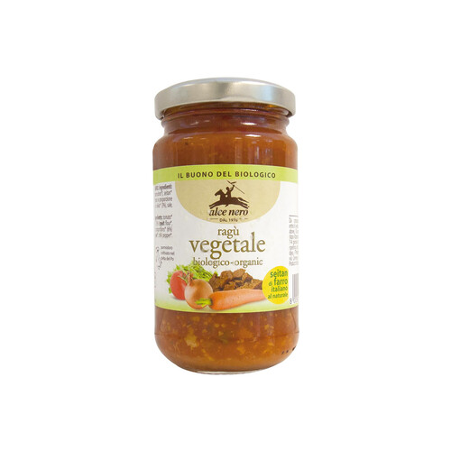 Alcampo ALCE NERO Salsa de tomate ecológica con seitán de espelta 200 g