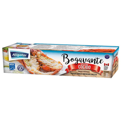 Alcampo ALIGATOR Bogavante americano cocido y congelado con certifiación MSC ALIGATOR 350 g
