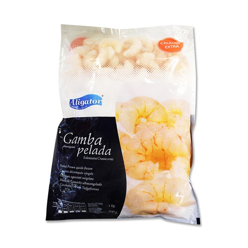 Alcampo ALIGATOR Gambas peladas 70/100 piezas ALIGATOR 700 g