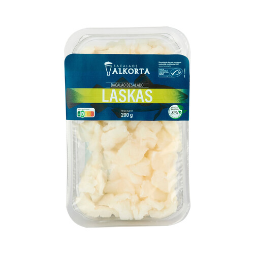 Alcampo ALKORTA Laskas de bacalao desalado ALKORTA 250 g