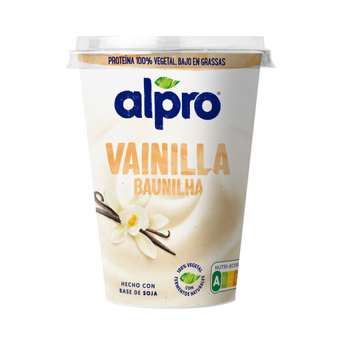 Alcampo ALPRO Especialidad de soja con fermentos del yogurt y sabor a vainilla 400 g