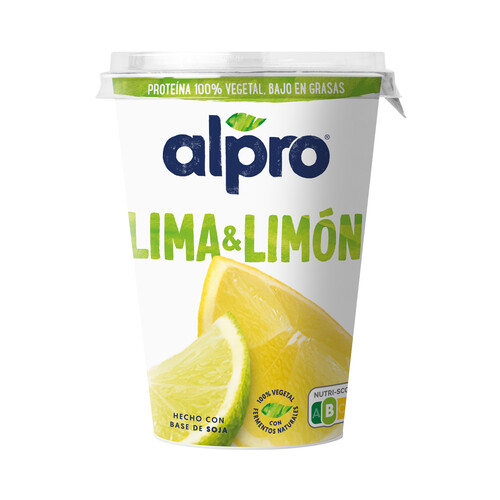 Alcampo ALPRO Especialidad de soja fermentada con sabor a lima-limón 400 g