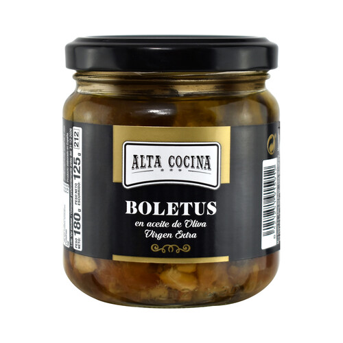 Alcampo ALTA COCINA Boletus en aceite de oliva virgen extra 125 g