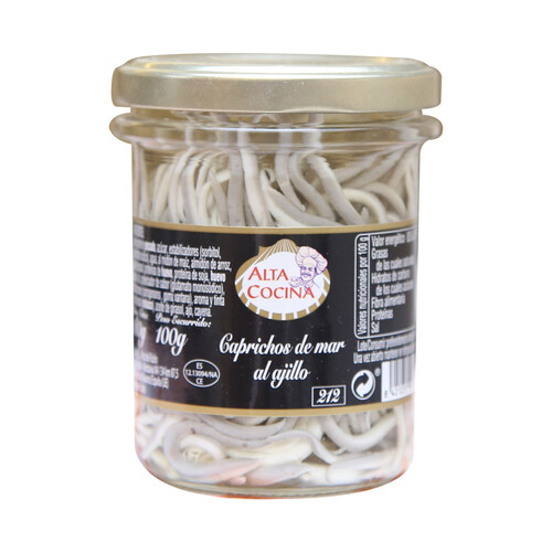 Alcampo ALTA COCINA Caprichos de mar al ajillo 180 g