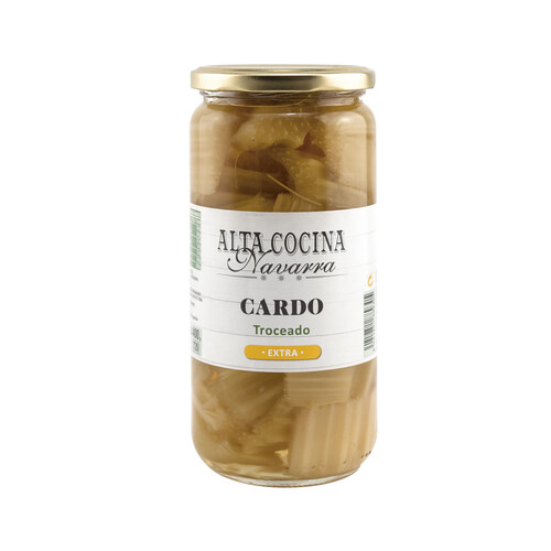 Alcampo ALTA COCINA Cardo troceado al natural extra frasco de 400 g