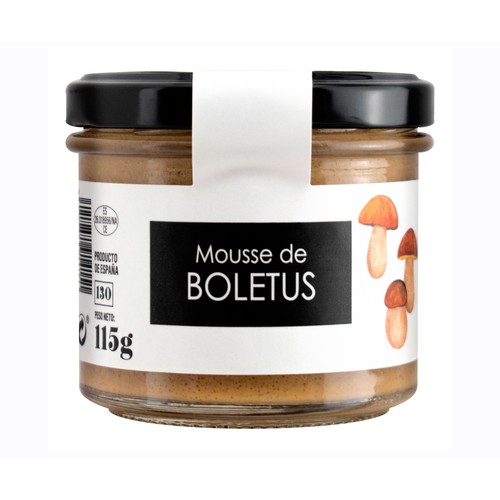 Alcampo ALTA COCINA Mousse untable de boletus frasco de 115 g