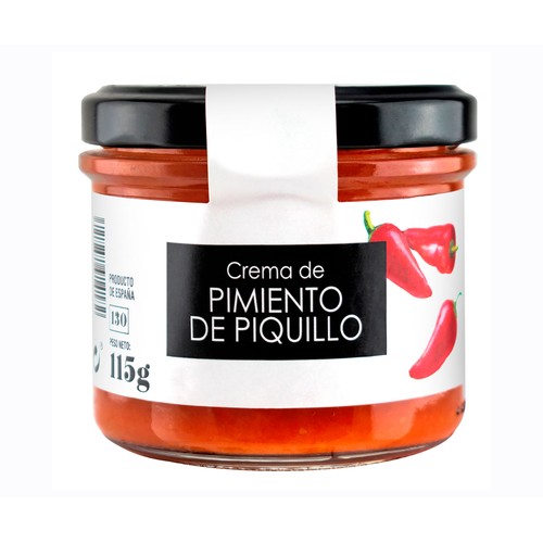 Alcampo ALTA COCINA Mousse untable de pimiento del piquillo frasco de 115 g