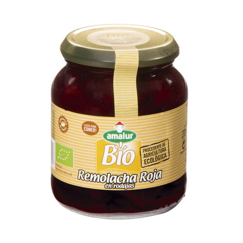 Alcampo AMALUR Remolacha Roja Rodajas ecológico ALMALUR 230 g