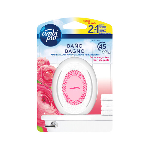 Alcampo AMBIPUR Ambientador baño Flores elegantes AMBIPUR 7 5 ml