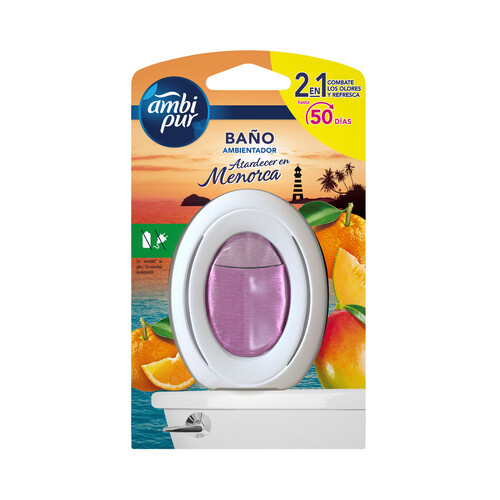 Alcampo AMBIPUR Atardecer en Menorca Ambientador de baño