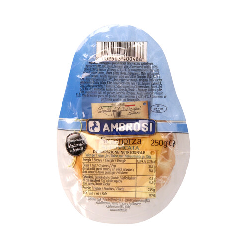 Alcampo AMBROSI Queso scamorza ahumado AMBROSI 250 g