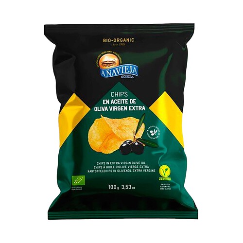 Alcampo AÑAVIEJA Patatas fritas con aceite de oliva bio 250 g