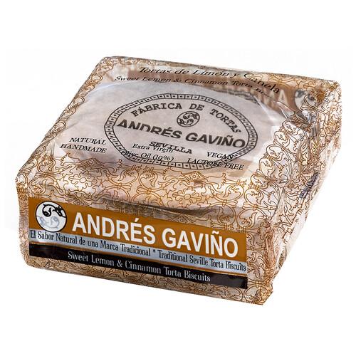 Alcampo ANDRÉS GAVIÑO Tortas con sabor a limón y canela 6 uds. 180 g