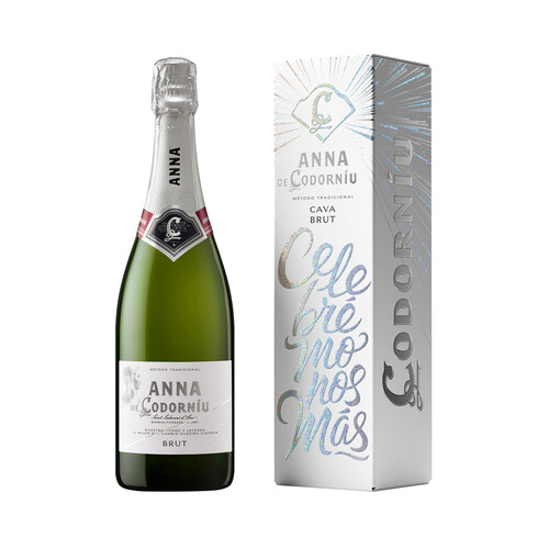 Alcampo ANNA DE CODORNIU Cava Brut Con D.O. Cava Botella De 75 Cl