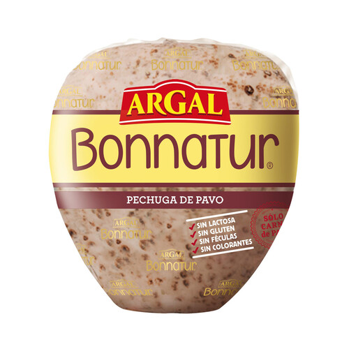 Alcampo ARGAL Bonnatur Pechuga de pavo entera cortada en lonchas - Loncha fina 1 mm