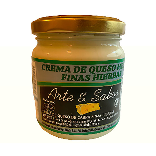 Alcampo ARTE&SABOR Crema de queso de cabra a las finas hierbas 175 g