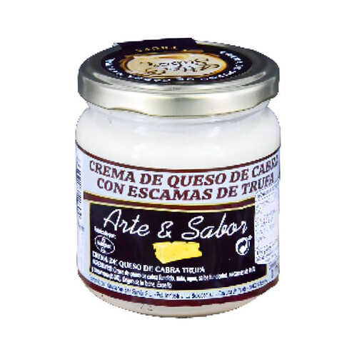 Alcampo ARTE&SABOR Crema de queso de cabra y trufa 175 g