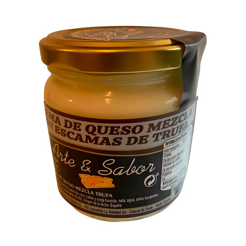 Alcampo ARTE&SABOR Crema de queso mezcla y trufa 175 g