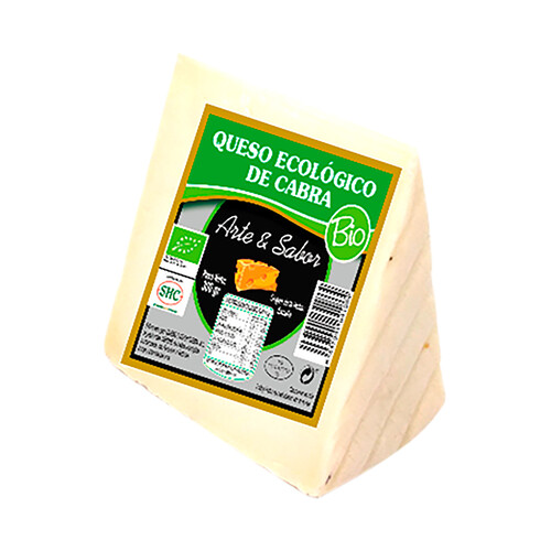 Alcampo ARTE&SABOR Queso ecológico de cabra ARTE Y SABOR 300 g