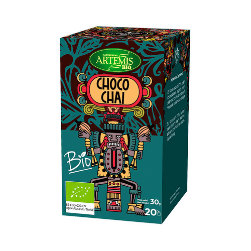 Alcampo ARTEMIS Infusión BIO choco chai 20 uds. 30 g
