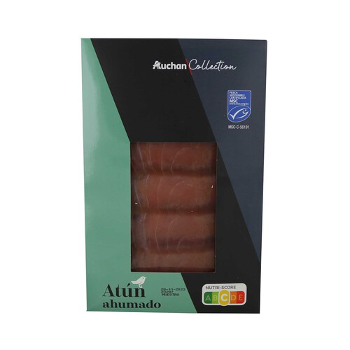 Alcampo AUCHAN Atún ahumado msc 80 g.	 Producto Alcampo
